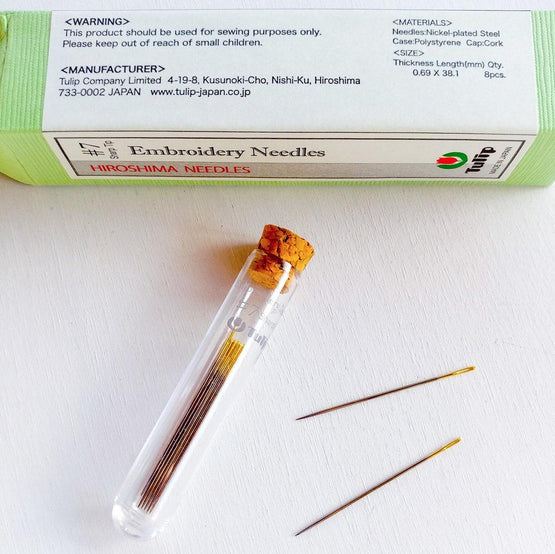 limited stock: tulip embroidery needles #9